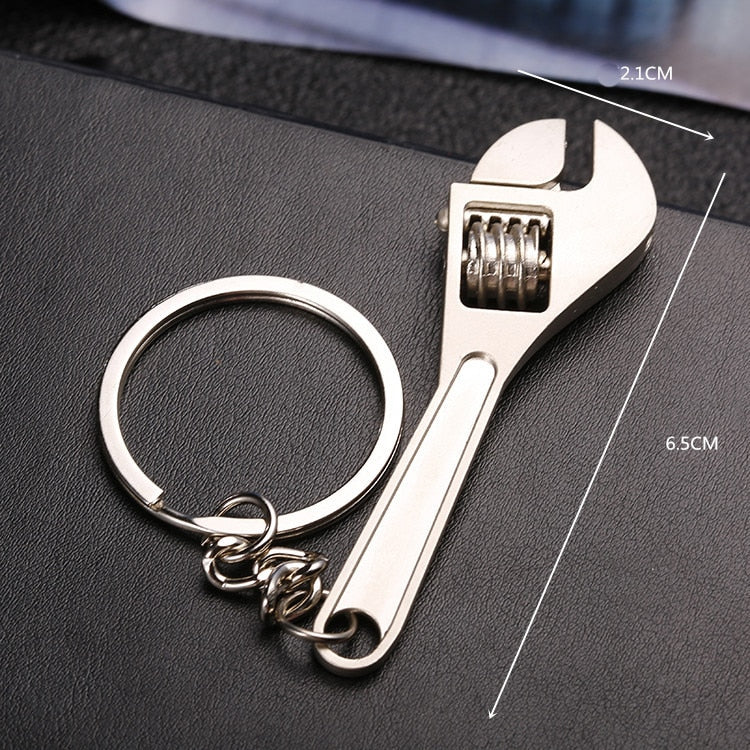 Creative gift car metal keychain turbo gear hub pendant brake disc shock absorber Pendant alfamoba