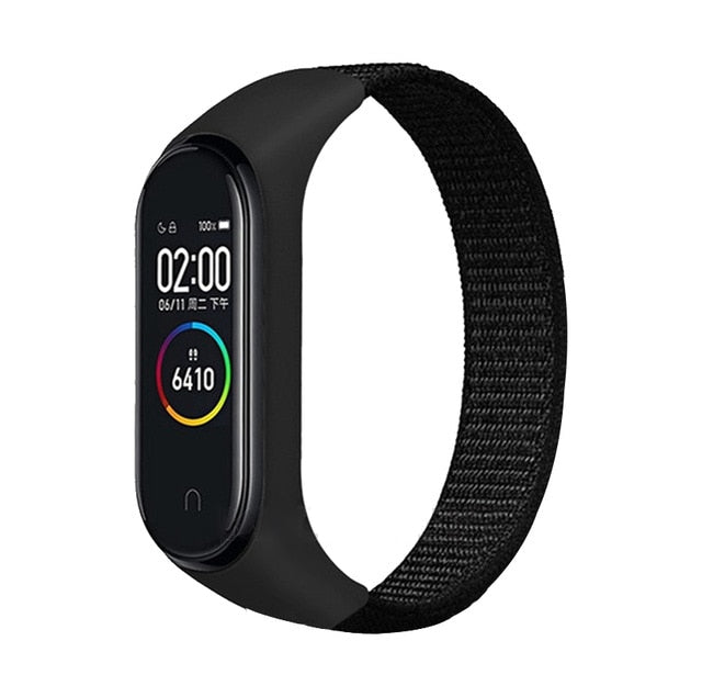 Bracelet for mi band 5 6 Strap Nylon Sport loop watch Belt pulsera correa Miband strap Wristband for xiaomi Mi band 4 3 Bracelet alfredo.barrella7