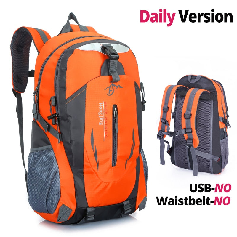 Quality Nylon Waterproof Travel Backpacks Men Climbing Travel Bags Hiking Backpack Outdoor Sport School Bag Men Backpack Women alfamoba