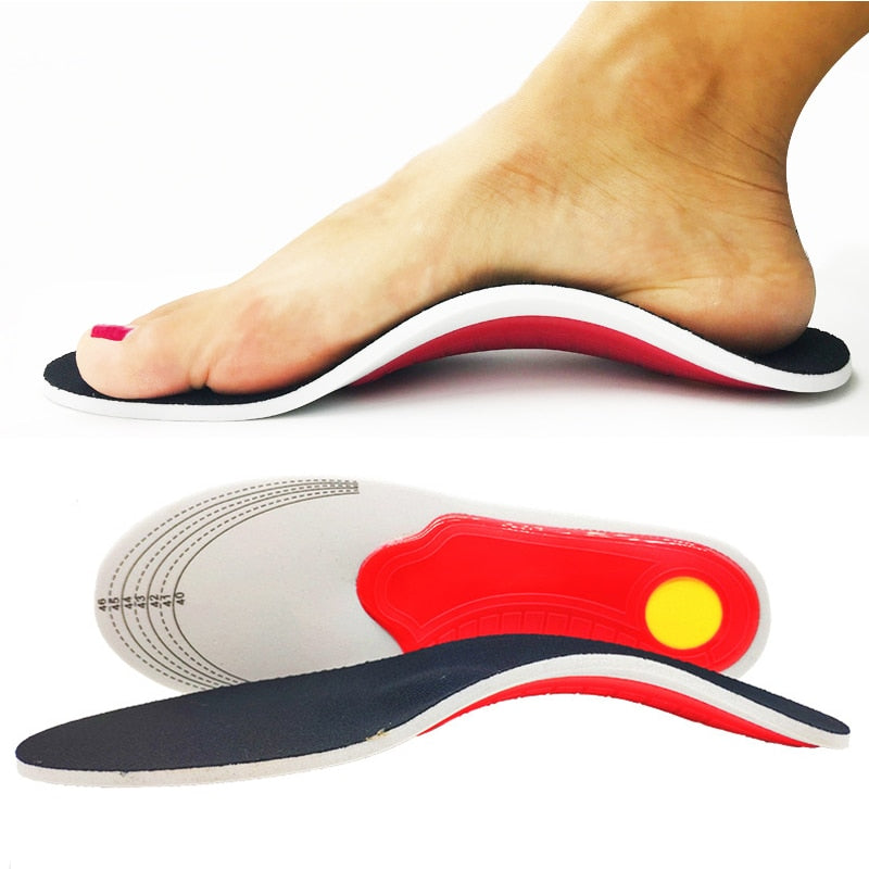 Orthotic Insole Arch Support Flatfoot Orthopedic Insoles For Feet Ease Pressure Of Air Movement Damping Cushion Padding Insole alfamoba