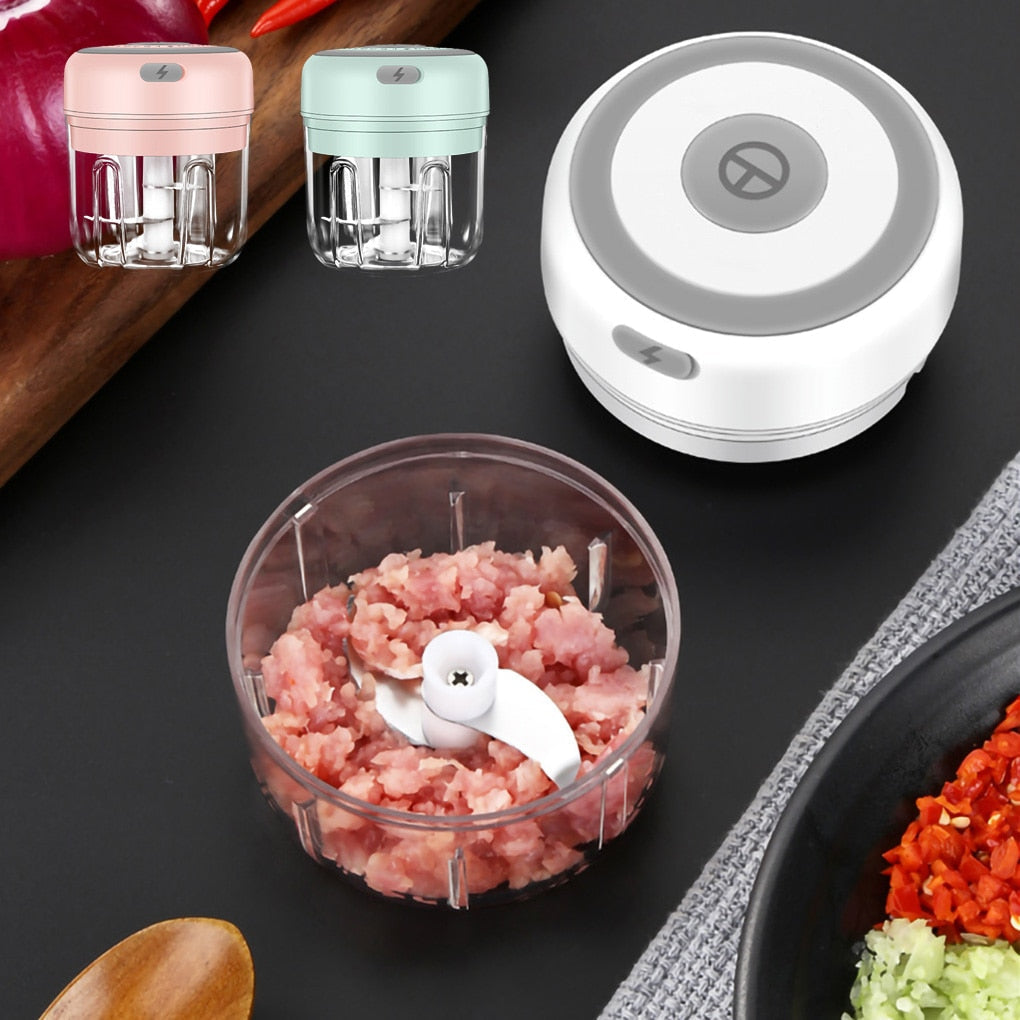 Electric Mini Vegetable And Spices Crusher alfamoba