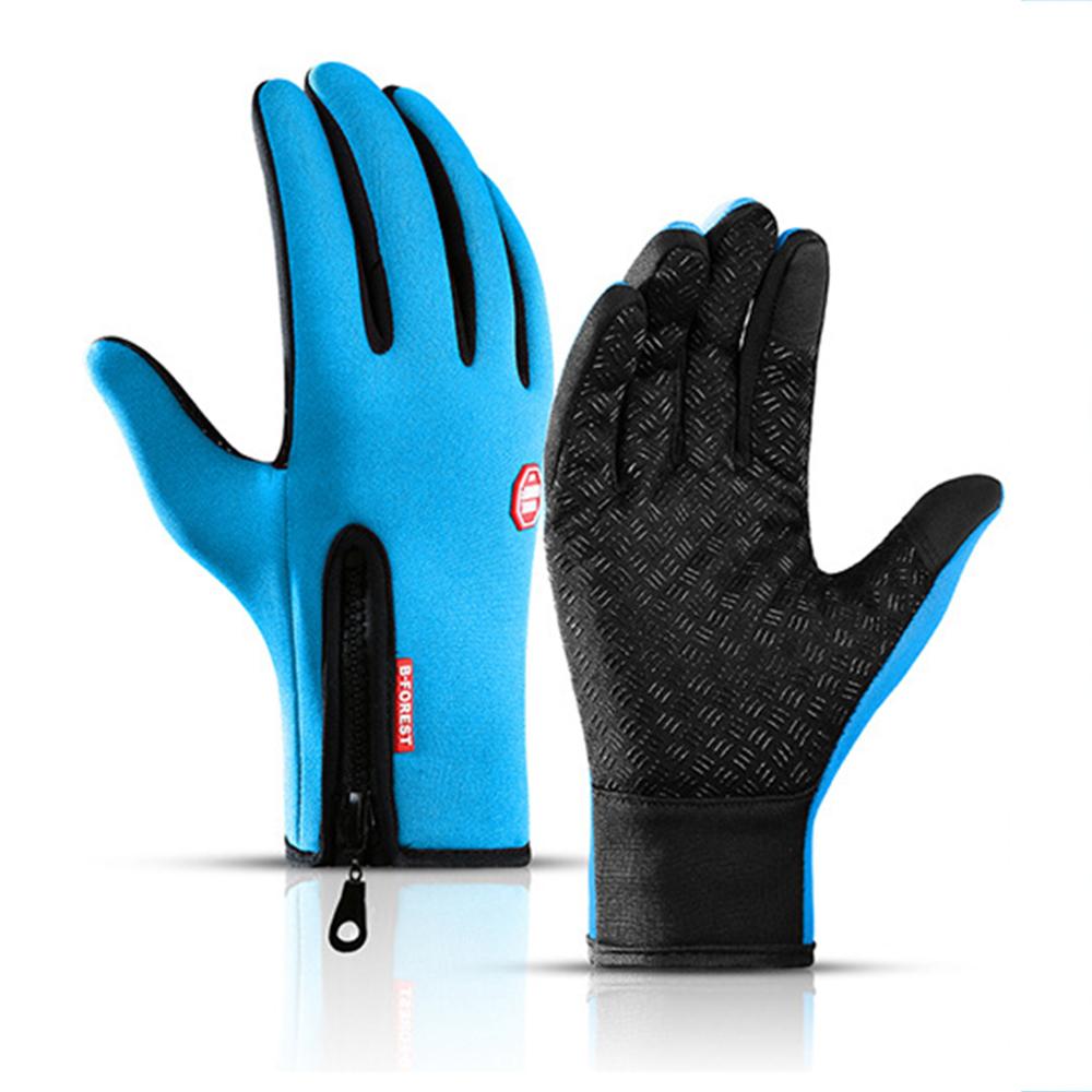 Unisex Touch Screen Winter Gloves Mens Warm Outdoor Cycling Driving Climbing Motorcycle Cold Gloves Waterproof Non-Slip Glove alfamoba