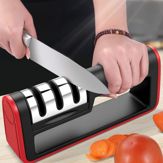 Professional Knife Sharpener diamond Quick Professional 3 Stages Sharpener Knife sharpening Tools Sharpening Stone alfamoba