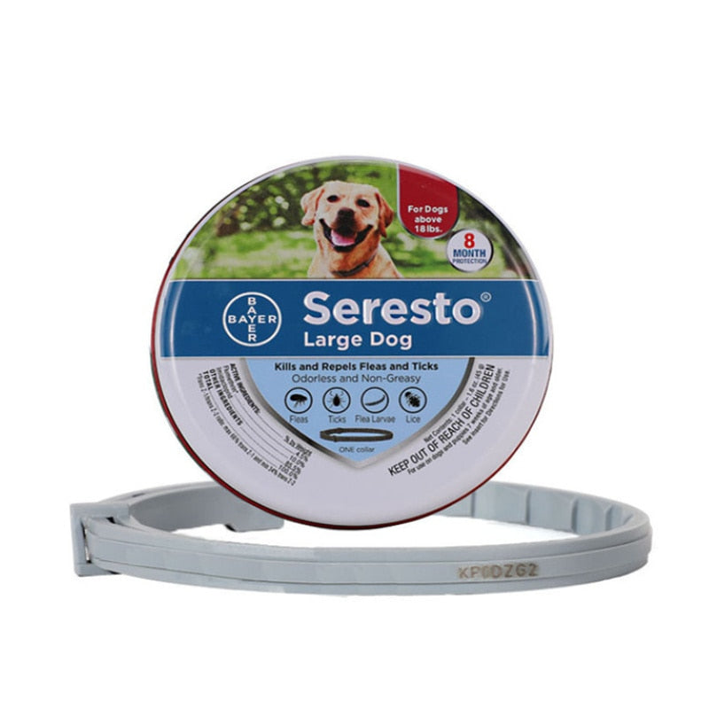 Dog Cat Collar Seresto 8 Month Flea & Tick Prevention Collar for Cats Dog Mosquitoes Repellent Collar Insect Mosquitoes Supplies alfredo.barrella7