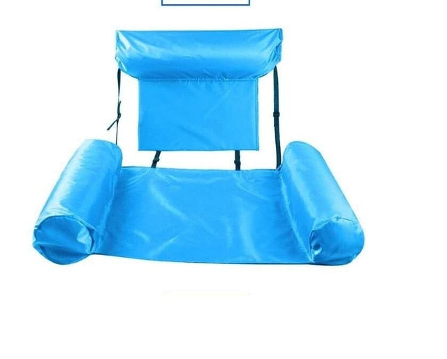 PVC Summer Inflatable Foldable Floating Row Swimming Pool Water Hammock Air Mattresses Bed Beach Water Sports Lounger Chair alfredo.barrella7