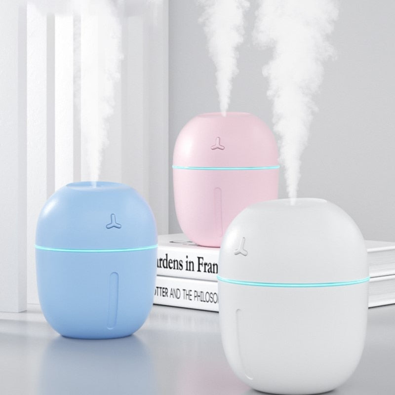 Humidifier Household Bedroom Small Mini Air Fragrance Purification Sprayer Water Replenishing Instrument USB Air-conditioned alfamoba