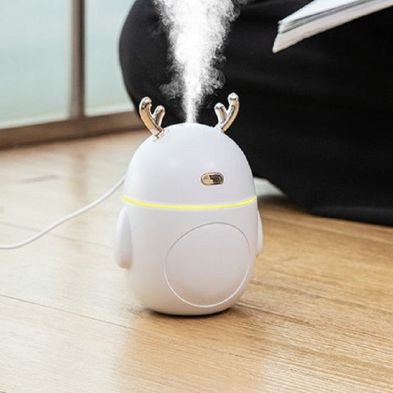 Humidifier Household Bedroom Mini Fog Capacity Air Students Mute USB Office Spray Automobile Fragrance alfamoba