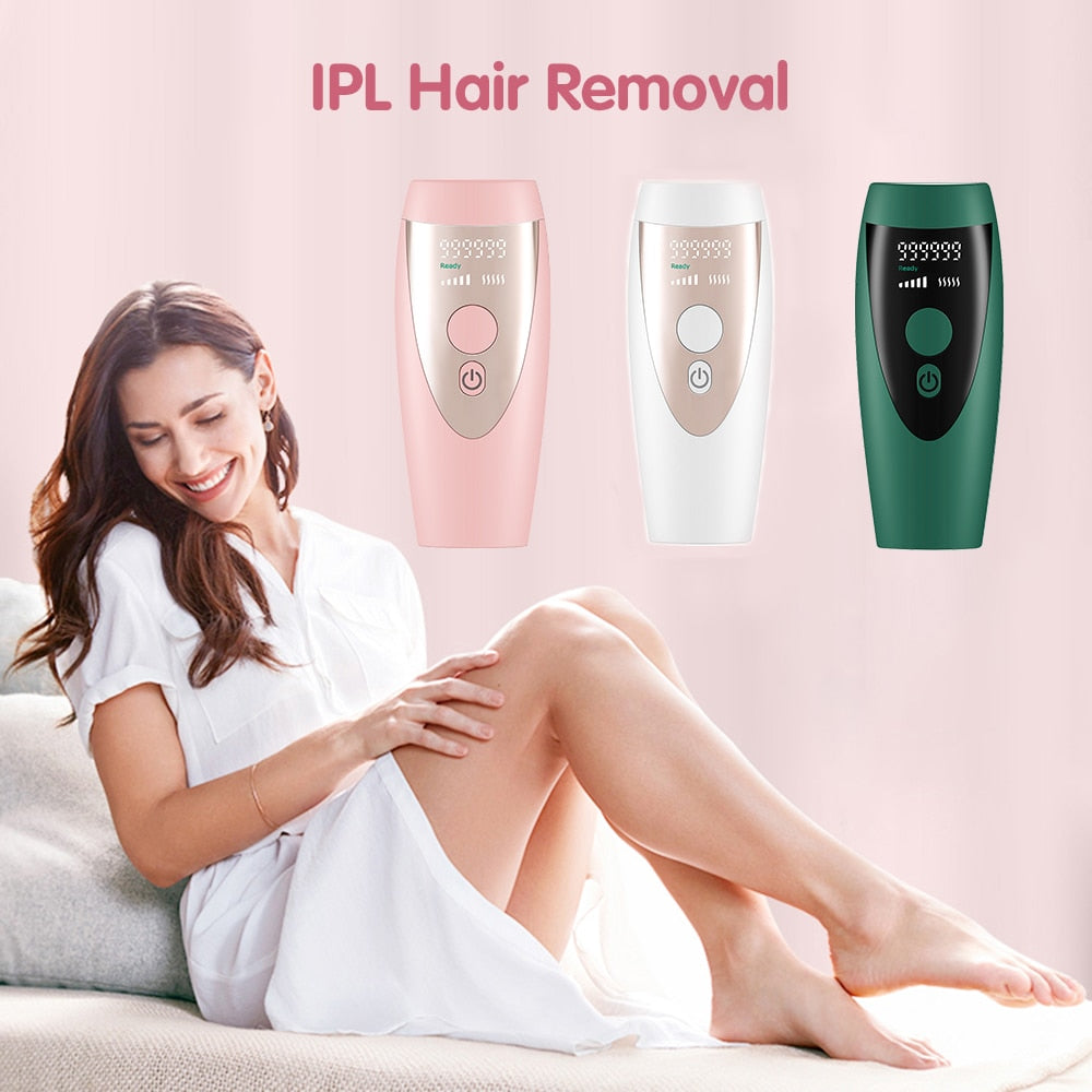 FIEEZOE IPL Laser Hair Removal Machine 999999 Flash Epilator For Women Permanent Photoepilator Painless Depiladora Facial alfamoba