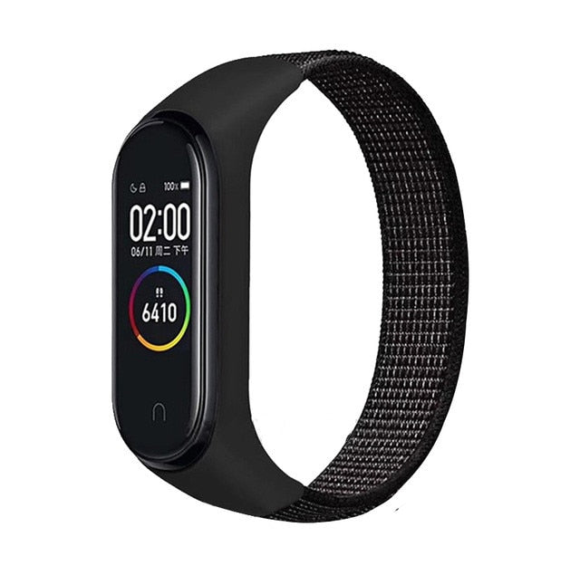 Bracelet for mi band 5 6 Strap Nylon Sport loop watch Belt pulsera correa Miband strap Wristband for xiaomi Mi band 4 3 Bracelet alfredo.barrella7