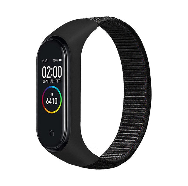 Bracelet for mi band 5 6 Strap Nylon Sport loop watch Belt pulsera correa Miband strap Wristband for xiaomi Mi band 4 3 Bracelet alfredo.barrella7