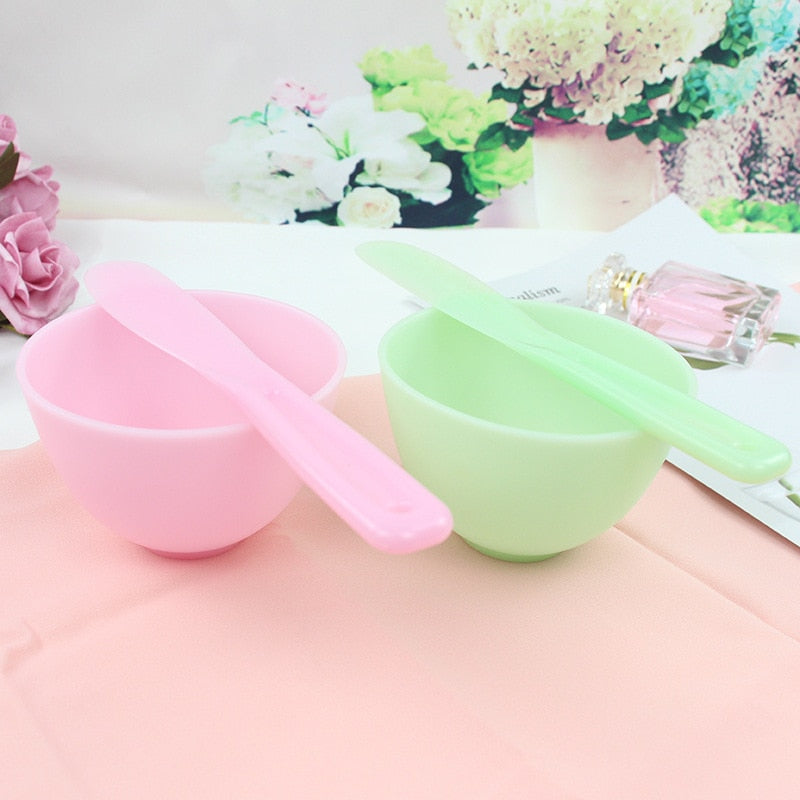 DIY Facial Mask Bowl & Brush Set alfamoba