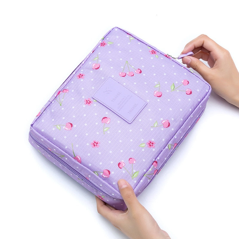 Outdoor Multifunction travel Cosmetic Bag Women Toiletries Organizer Waterproof Female Storage Make up Cases alfamoba