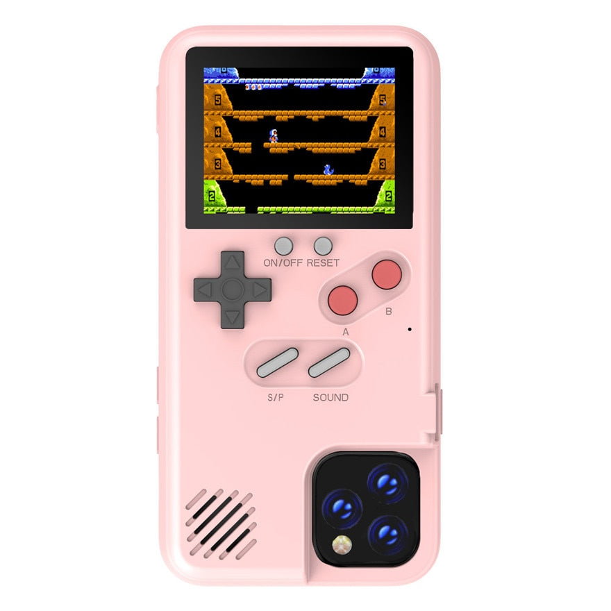 Playable Gameboy Case For iPhone 12 Mini 11 Pro Max XR X XS Max SE 2020 6 S 7 8 Plus Cases Retro Game Console Cover alfamoba