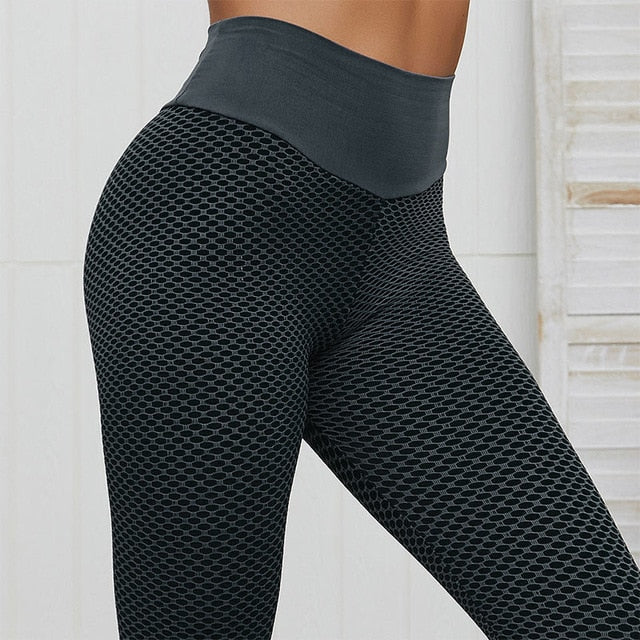 Seamless Fitness Women Yoga Leggings Push Up Gym Fitness High Waist Workout Leggings Fashion Patchwork Print High Waist Pants alfamoba