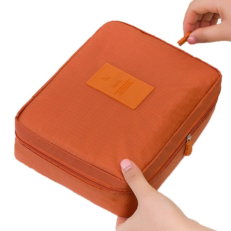 Outdoor Multifunction travel Cosmetic Bag Women Toiletries Organizer Waterproof Female Storage Make up Cases alfamoba