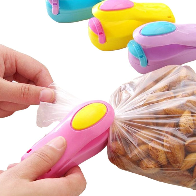 HOMETREE Mini Handheld Holder Electric Heating Snack Sealing Machine Machine Sealed Packaging Plastic Bag Sealed Food Bag H274 alfamoba