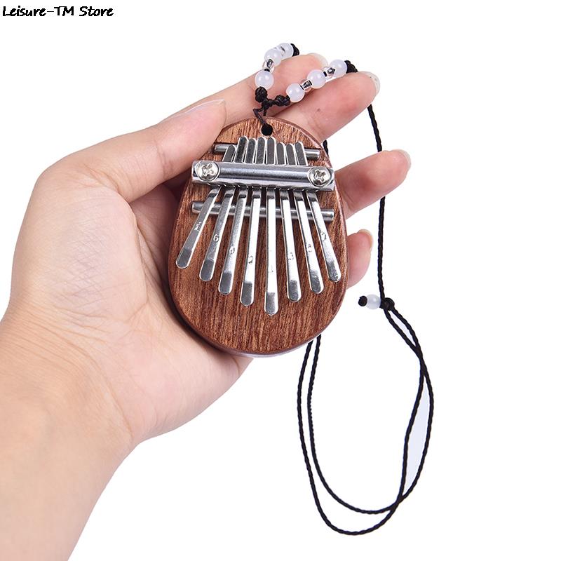 Newest Mini Kalimba 8 Keys Thumb Piano Great Sound Finger Keyboard Musical Instrument Wooden/Acrylic alfamoba