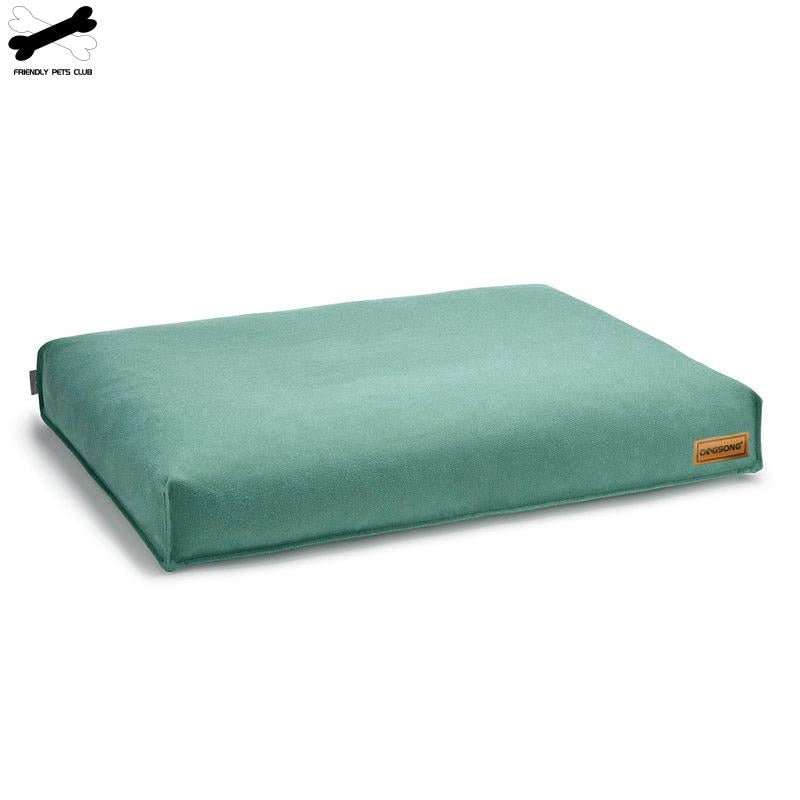 Soft Thick Pet Bed Matress Square Mat Anti-slip Machine Washable Durable Sofa 3 Colors Available For Cats Dogs alfamoba