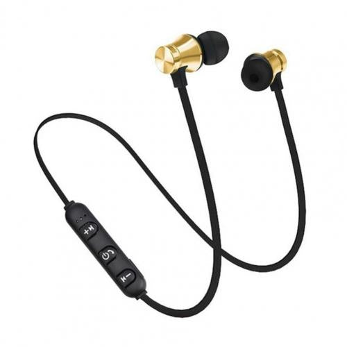 Magnetic Wireless Bluetooth Earphone Stereo Sports Waterproof Earbuds Wireless in-ear Headset with Mic alfamoba