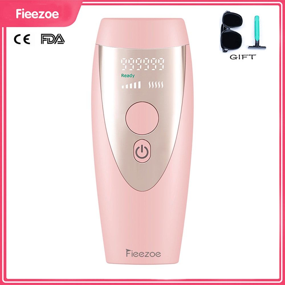 FIEEZOE IPL Laser Hair Removal Machine 999999 Flash Epilator For Women Permanent Photoepilator Painless Depiladora Facial alfamoba