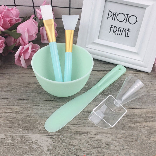 DIY Facial Mask Bowl & Brush Set alfamoba