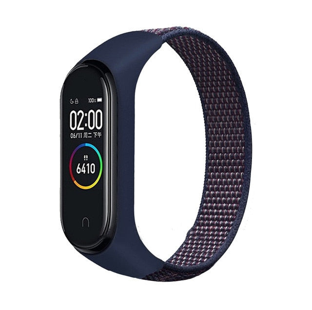 Bracelet for mi band 5 6 Strap Nylon Sport loop watch Belt pulsera correa Miband strap Wristband for xiaomi Mi band 4 3 Bracelet alfredo.barrella7