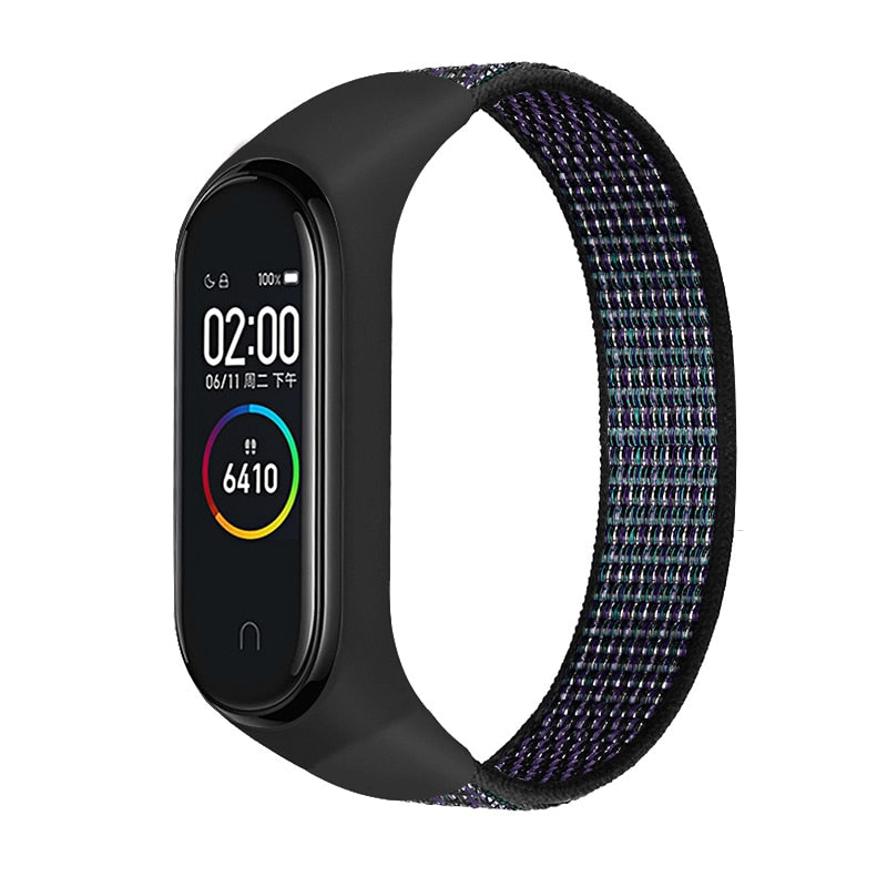 Bracelet for mi band 5 6 Strap Nylon Sport loop watch Belt pulsera correa Miband strap Wristband for xiaomi Mi band 4 3 Bracelet alfredo.barrella7