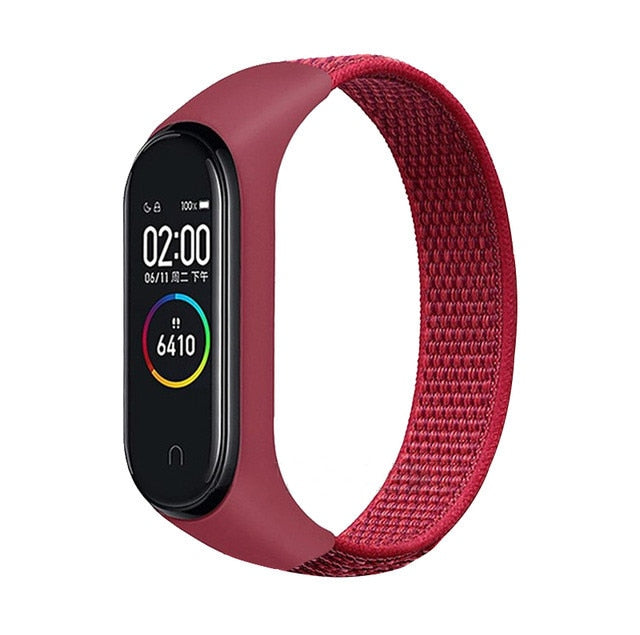 Bracelet for mi band 5 6 Strap Nylon Sport loop watch Belt pulsera correa Miband strap Wristband for xiaomi Mi band 4 3 Bracelet alfredo.barrella7