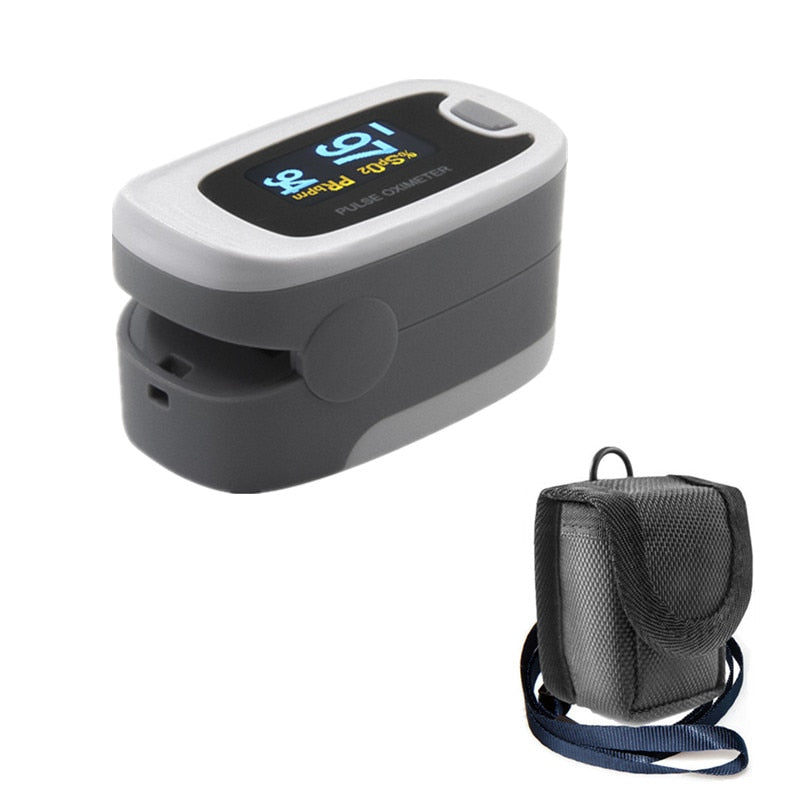 CONTEC  Fingertip Pulse Oximeter Blood Oxygen Saturation SPO2 Heart Rate Monitor Tonometer Household Digital Pulse Monitor alfamoba