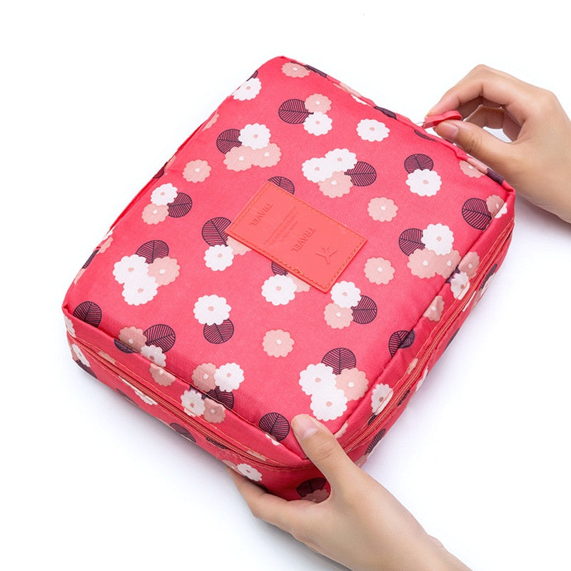 Outdoor Multifunction travel Cosmetic Bag Women Toiletries Organizer Waterproof Female Storage Make up Cases alfamoba