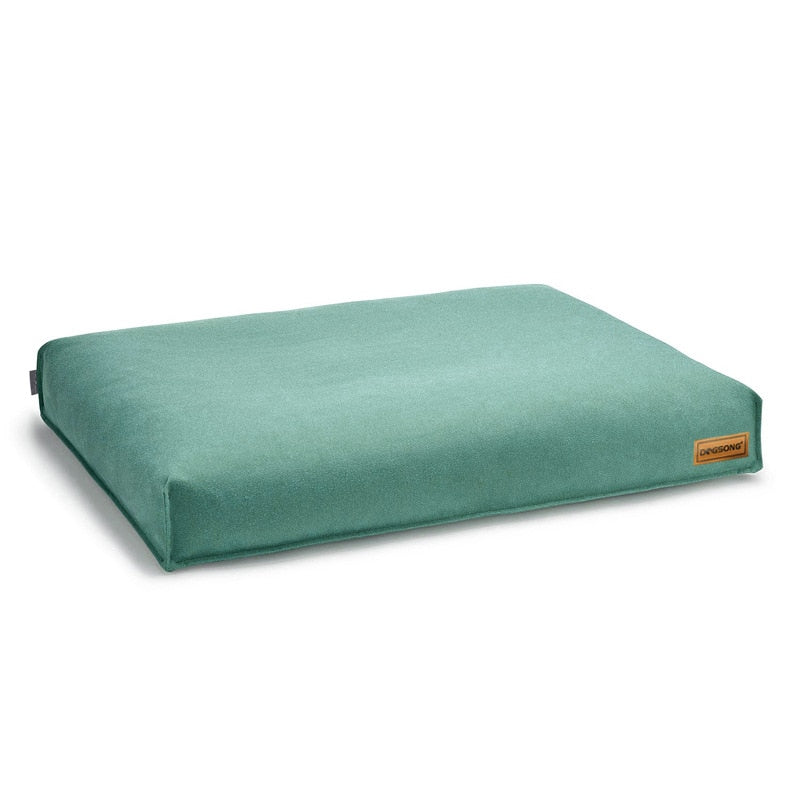 Soft Thick Pet Bed Matress Square Mat Anti-slip Machine Washable Durable Sofa 3 Colors Available For Cats Dogs alfamoba