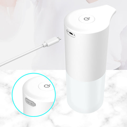 Touchless Automatic Soap Dispenser USB Charging Smart Foam Machine Infrared Sensor Foam Soap Dispenser Hand Sanitizer alfamoba