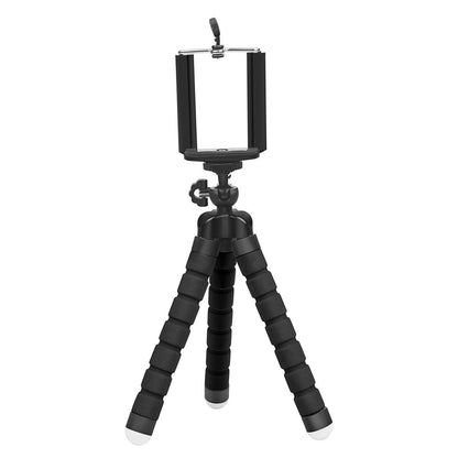 Tripod for Camera Mini Flexible Octopus Tripod for Xiaomi Huawei Phone Clip with Sponge Tripod Adjustable Cellphone Tripod alfamoba