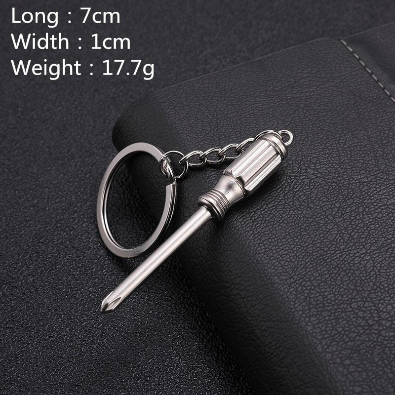 Creative gift car metal keychain turbo gear hub pendant brake disc shock absorber Pendant alfamoba