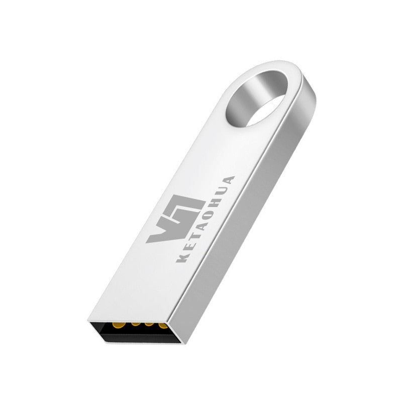 USB 2.0 Creative Metal Gift High Speed 8G 16G  32G 64G USB Drive Read and Write High Speed Transmission alfamoba