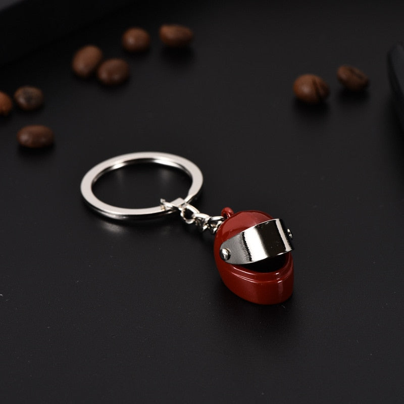 Creative gift car metal keychain turbo gear hub pendant brake disc shock absorber Pendant alfamoba