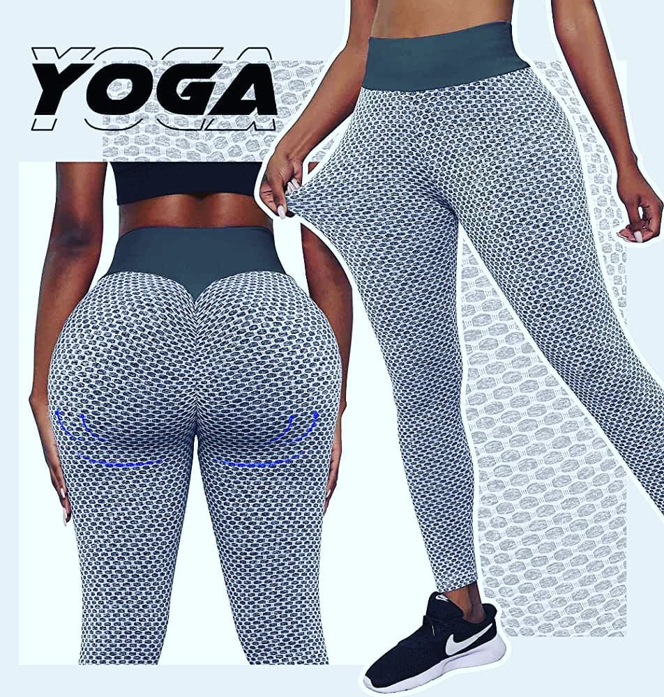 Seamless Fitness Women Yoga Leggings Push Up Gym Fitness High Waist Workout Leggings Fashion Patchwork Print High Waist Pants alfamoba