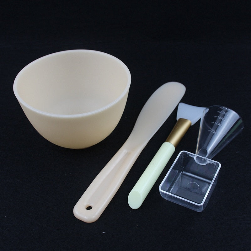 DIY Facial Mask Bowl & Brush Set alfamoba