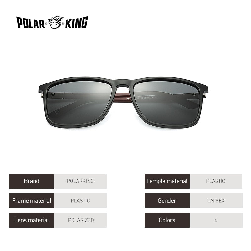 Polarking New Luxury Polarized Sunglasses Men's Driving Shades Male Sun Glasses Vintage Travel Fishing Classic Sun Glasses 400 alfredo.barrella7