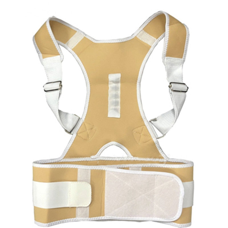 Magnetic therapy posture corrector brace supporter shoulder back support belt menwomen braces and support belt shoulder posture alfamoba