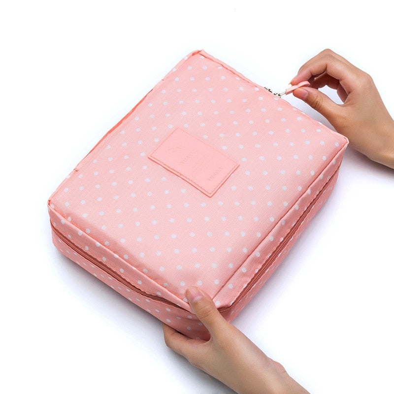 Outdoor Multifunction travel Cosmetic Bag Women Toiletries Organizer Waterproof Female Storage Make up Cases alfamoba