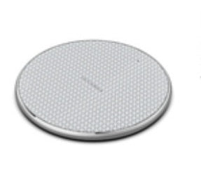 Round Wireless Ultra-Thin Charger New Product 10W Aluminum Alloy Mobile Phone Wireless Charger Gift Android Apple Universal alfamoba