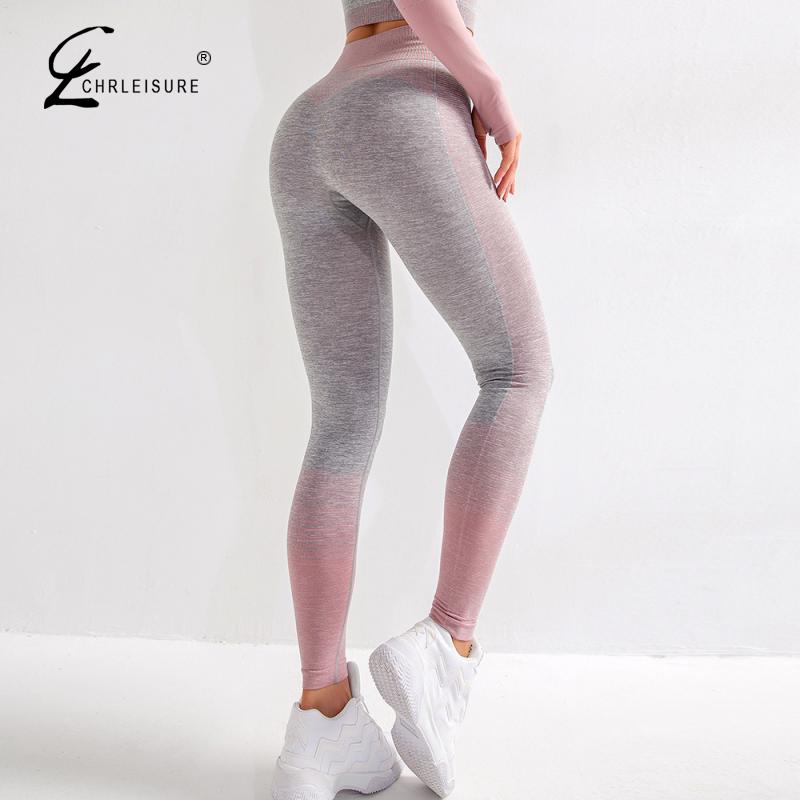 Women Sexy Push Up High Waist Leggings Gym Activewear Seamless Legging Knitting Workout Femme Jegging alfamoba