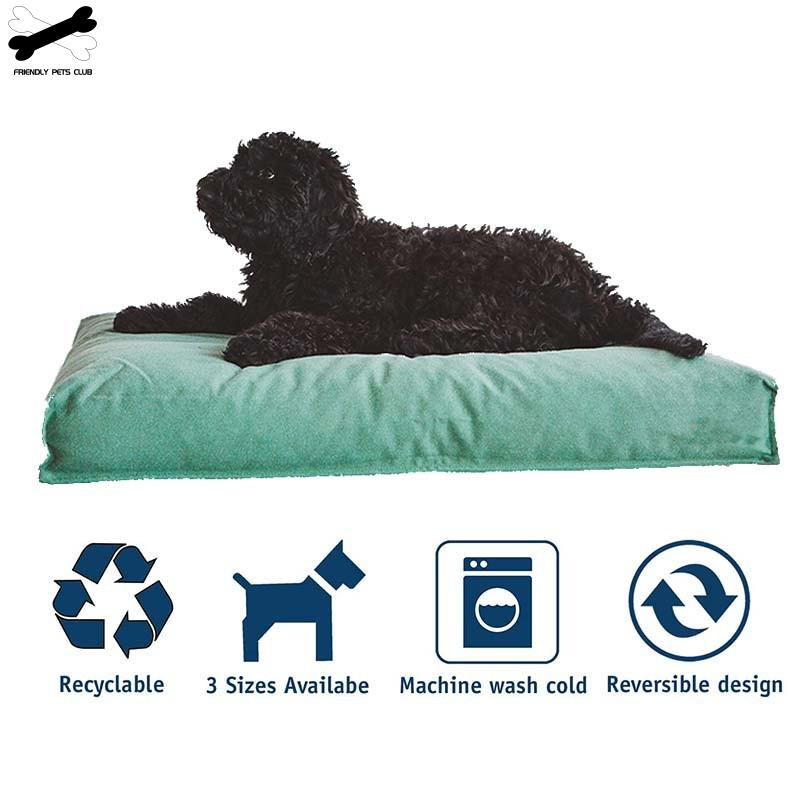 Soft Thick Pet Bed Matress Square Mat Anti-slip Machine Washable Durable Sofa 3 Colors Available For Cats Dogs alfamoba