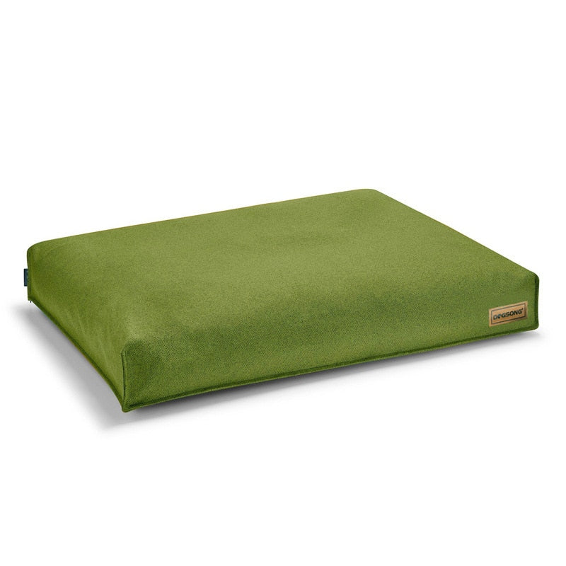 Soft Thick Pet Bed Matress Square Mat Anti-slip Machine Washable Durable Sofa 3 Colors Available For Cats Dogs alfamoba