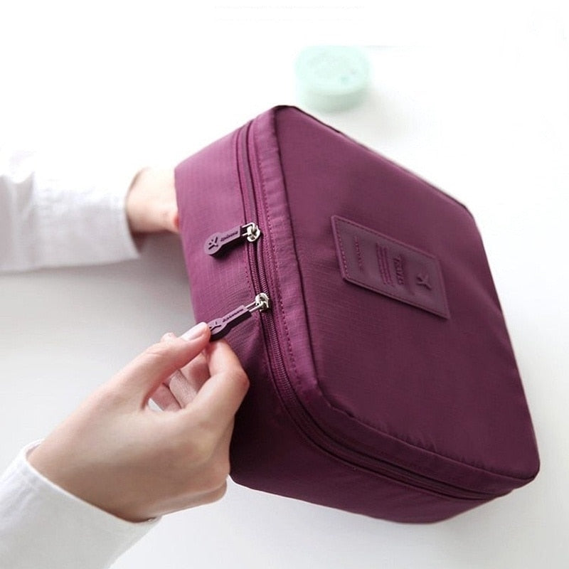 Outdoor Multifunction travel Cosmetic Bag Women Toiletries Organizer Waterproof Female Storage Make up Cases alfamoba