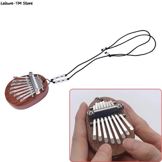 Newest Mini Kalimba 8 Keys Thumb Piano Great Sound Finger Keyboard Musical Instrument Wooden/Acrylic alfamoba