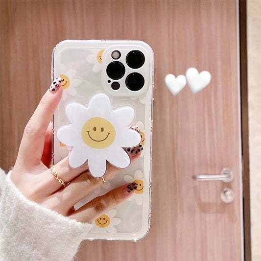 Daisy flower bracket Apple 11 suitable for iPhone12/13pro max mobile phone shell 87plus all-inclusive XR alfamoba