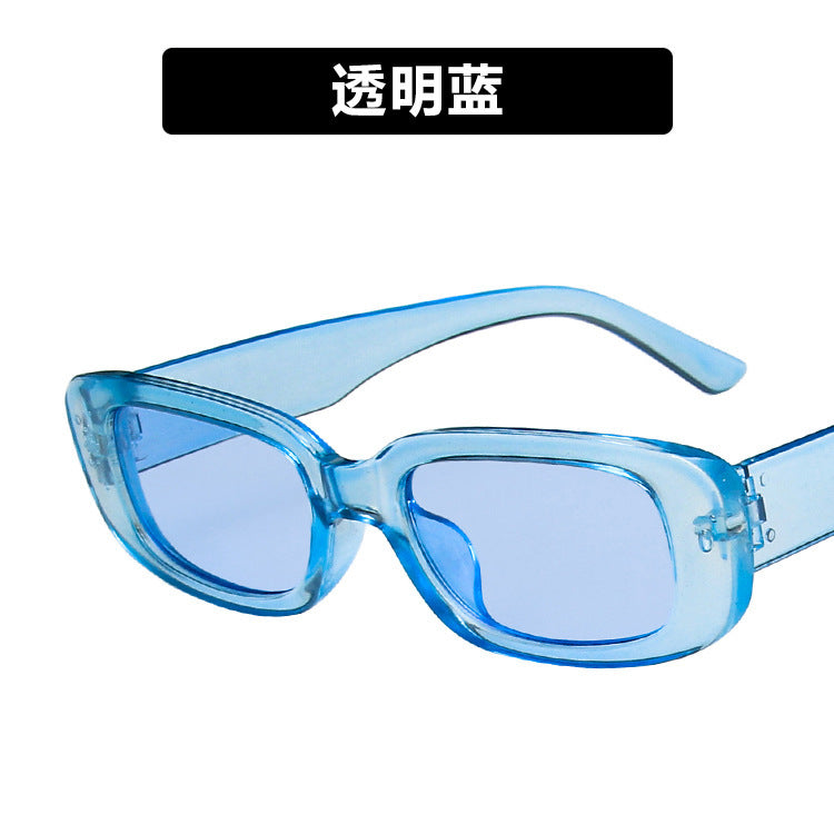 European and American small frame sunglasses simple square 2020 new style sunglasses fashion punk street shooting catwalk glasses alfamoba