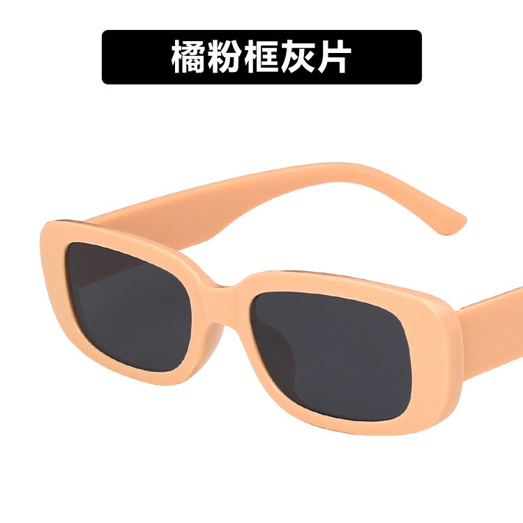 European and American small frame sunglasses simple square 2020 new style sunglasses fashion punk street shooting catwalk glasses alfamoba